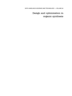 cover image of Design and Optimization in Organic Synthesis